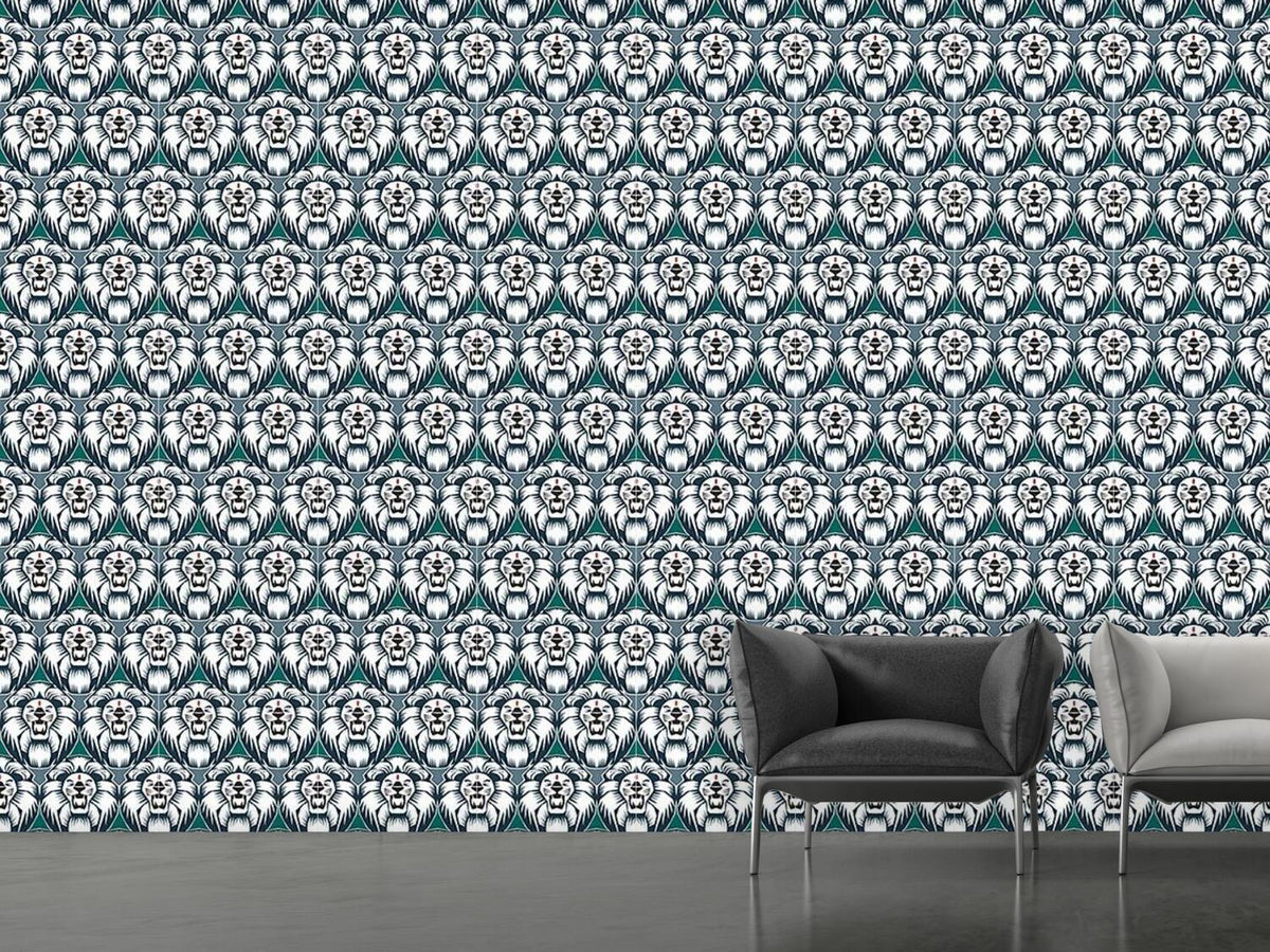 patterned-wallpaper-the-lion-is-the-king