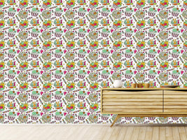 patterned-wallpaper-colorful-cup-cake-world