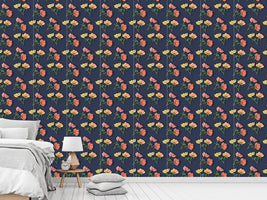 patterned-wallpaper-pretty-anemones