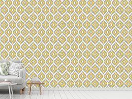 patterned-wallpaper-animal-ikat