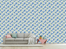 patterned-wallpaper-lily-bouquet