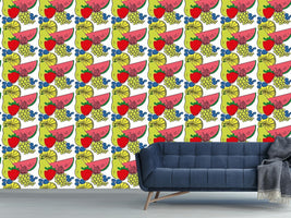 patterned-wallpaper-fruit-cocktail