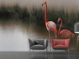 photo-wallpaper-red-flamingo-ii