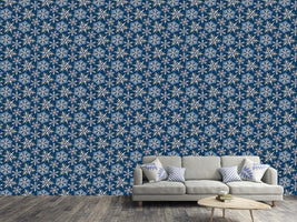 patterned-wallpaper-crystal-night-blue