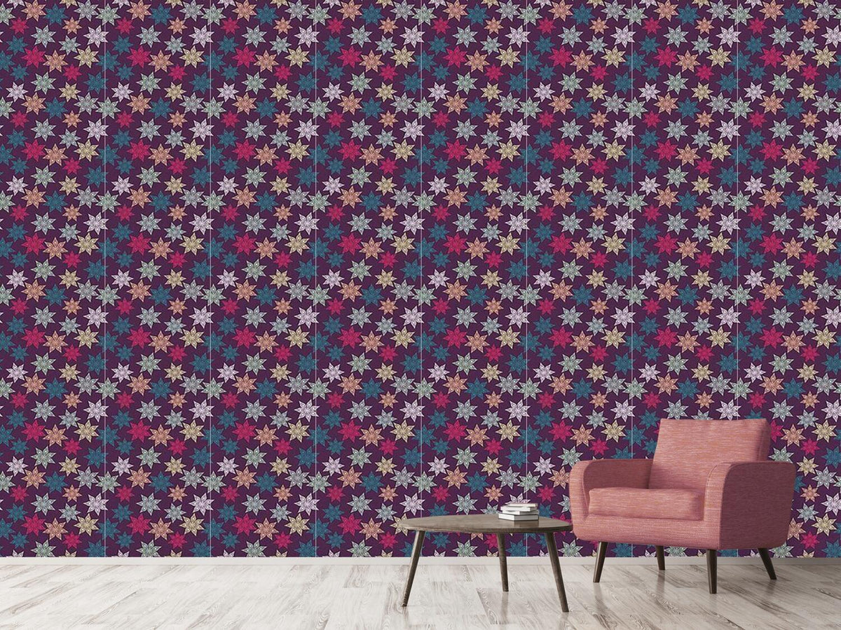 patterned-wallpaper-starry-sky-of-christmas