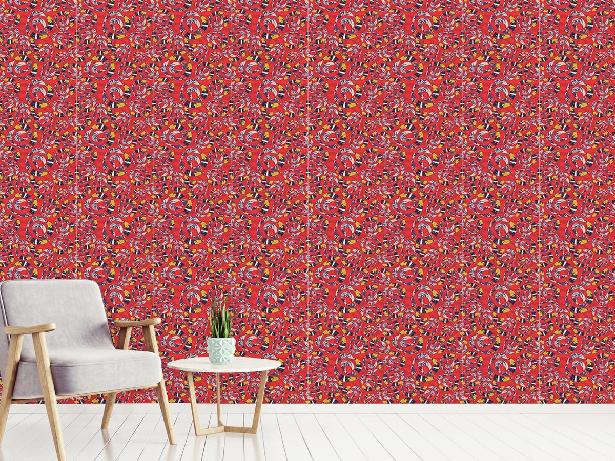 patterned-wallpaper-paper-flower-patchwork