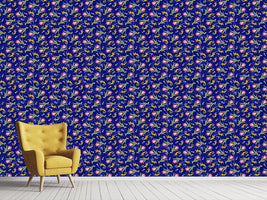 patterned-wallpaper-flowers-at-midnight