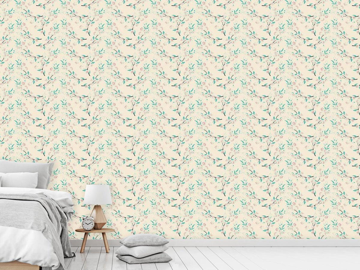 patterned-wallpaper-spring-in-japan