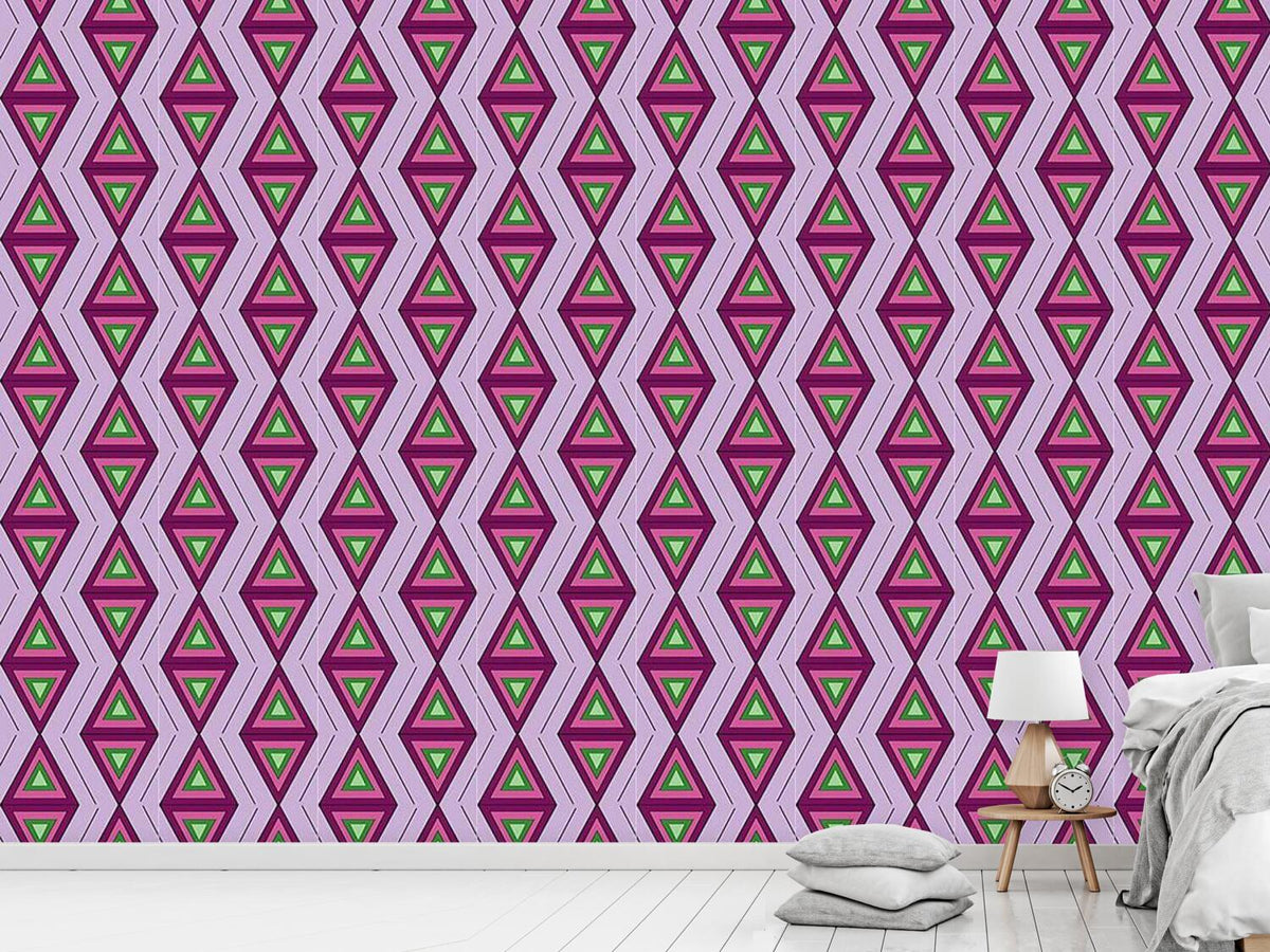 patterned-wallpaper-the-colors-of-the-triangles