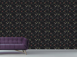 patterned-wallpaper-balancing-act-of-geometry