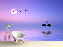 photo-wallpaper-flying-flamingo-x