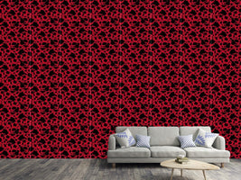 patterned-wallpaper-the-black-roses-in-scarlets-garden