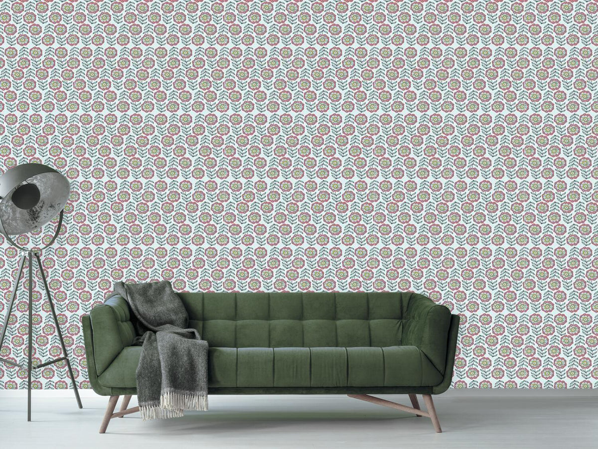 patterned-wallpaper-softness-in-the-flower-bed