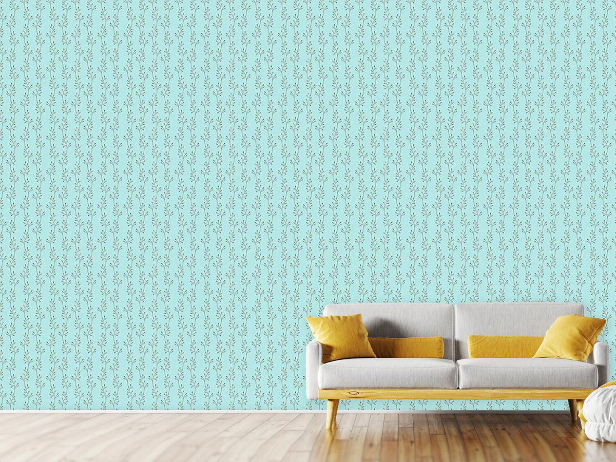 patterned-wallpaper-crassula-succulent