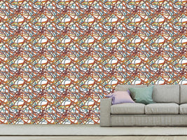 patterned-wallpaper-glass-bead-chains