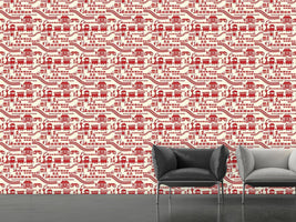 patterned-wallpaper-railway-station-red