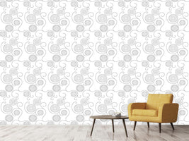 patterned-wallpaper-aboriginal-twirls-black-and-white