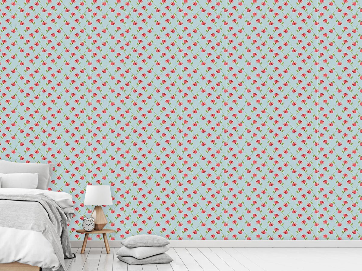 patterned-wallpaper-tiny-roses