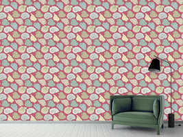 patterned-wallpaper-vintage-seashells