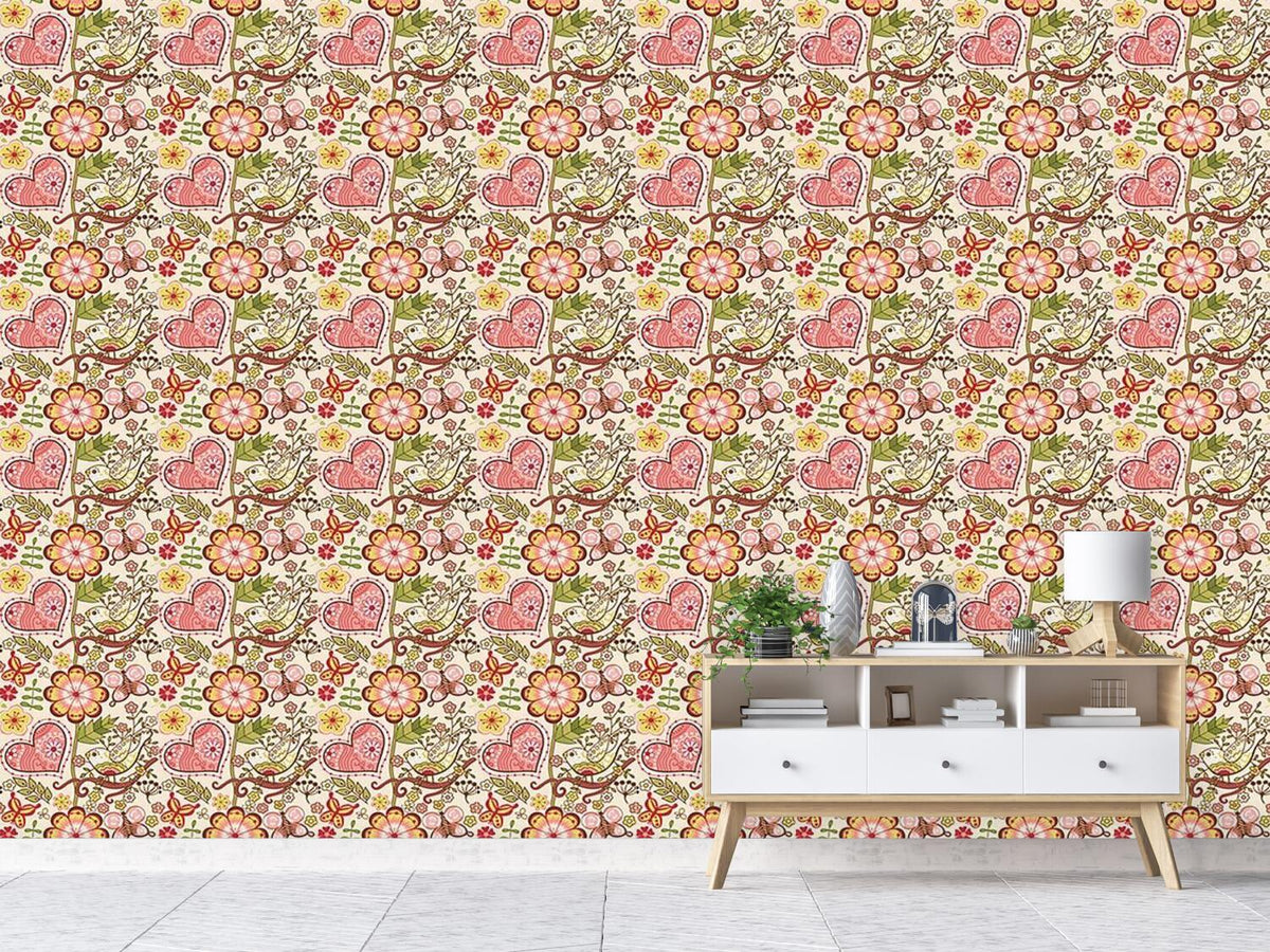 patterned-wallpaper-bohemian-garden-fantasies