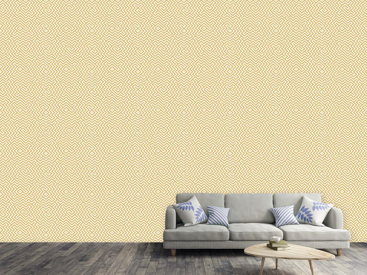 patterned-wallpaper-in-the-center-yellow