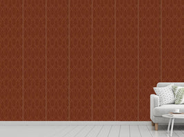 patterned-wallpaper-brown-pearls