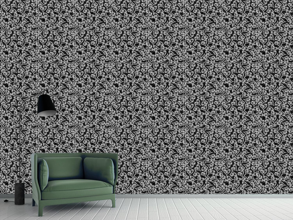 patterned-wallpaper-a-heart-for-flowers