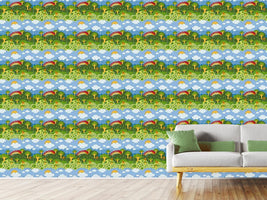 patterned-wallpaper-rainbow-wonderland