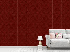 patterned-wallpaper-red-french-baroque