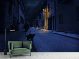 photo-wallpaper-le-chat-noir