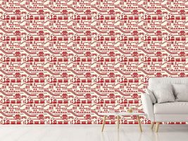 patterned-wallpaper-railway-station-red