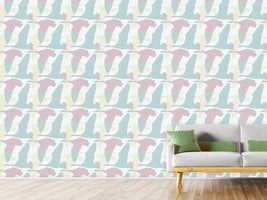 patterned-wallpaper-flying-goose-pastel