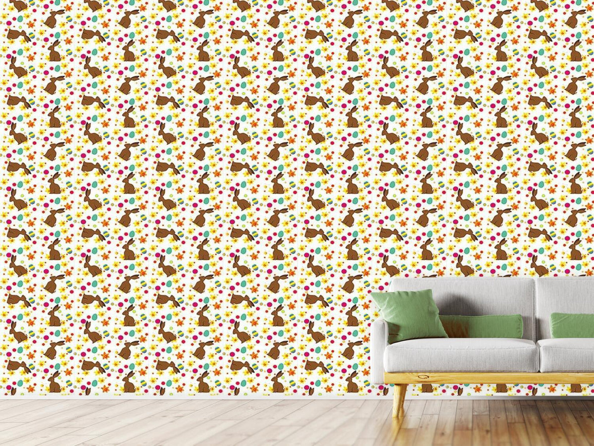 patterned-wallpaper-easter-bunny