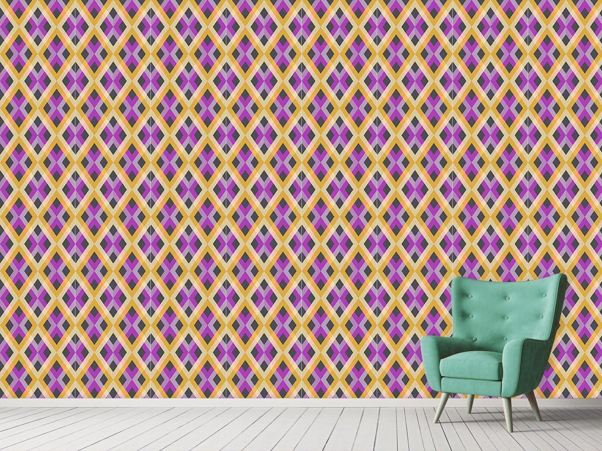 patterned-wallpaper-check-deluxe