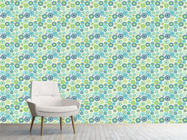 patterned-wallpaper-fresh-retro-flower-spring