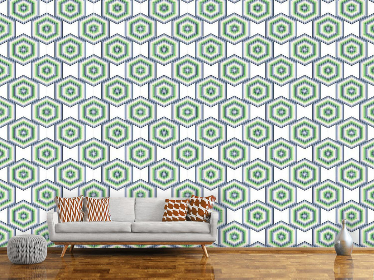 patterned-wallpaper-spring-in-hexagonia