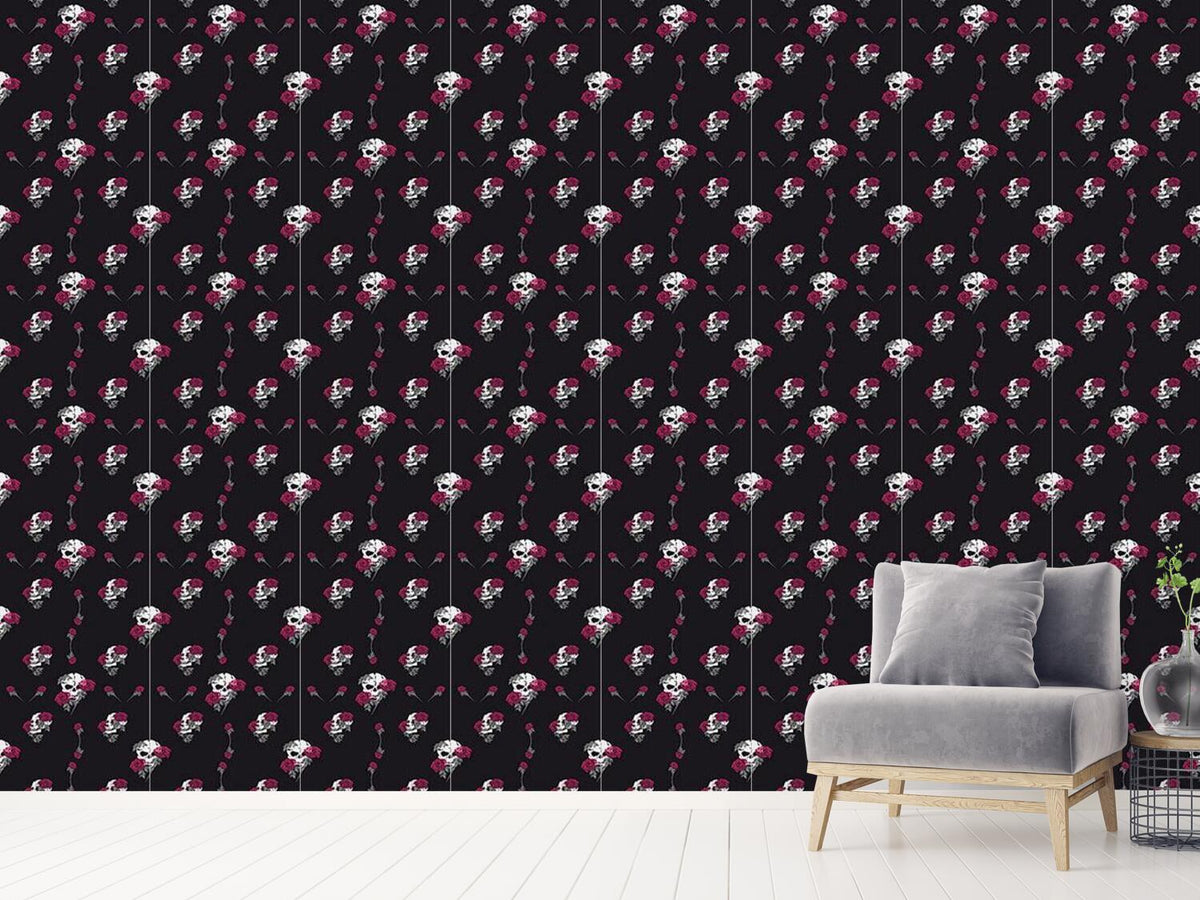 patterned-wallpaper-the-grave-of-rocky-rose