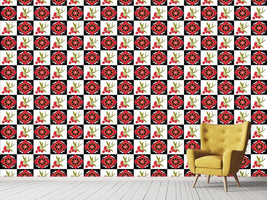 patterned-wallpaper-mediterran-red