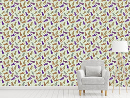 patterned-wallpaper-bouncing-bunnies-purple