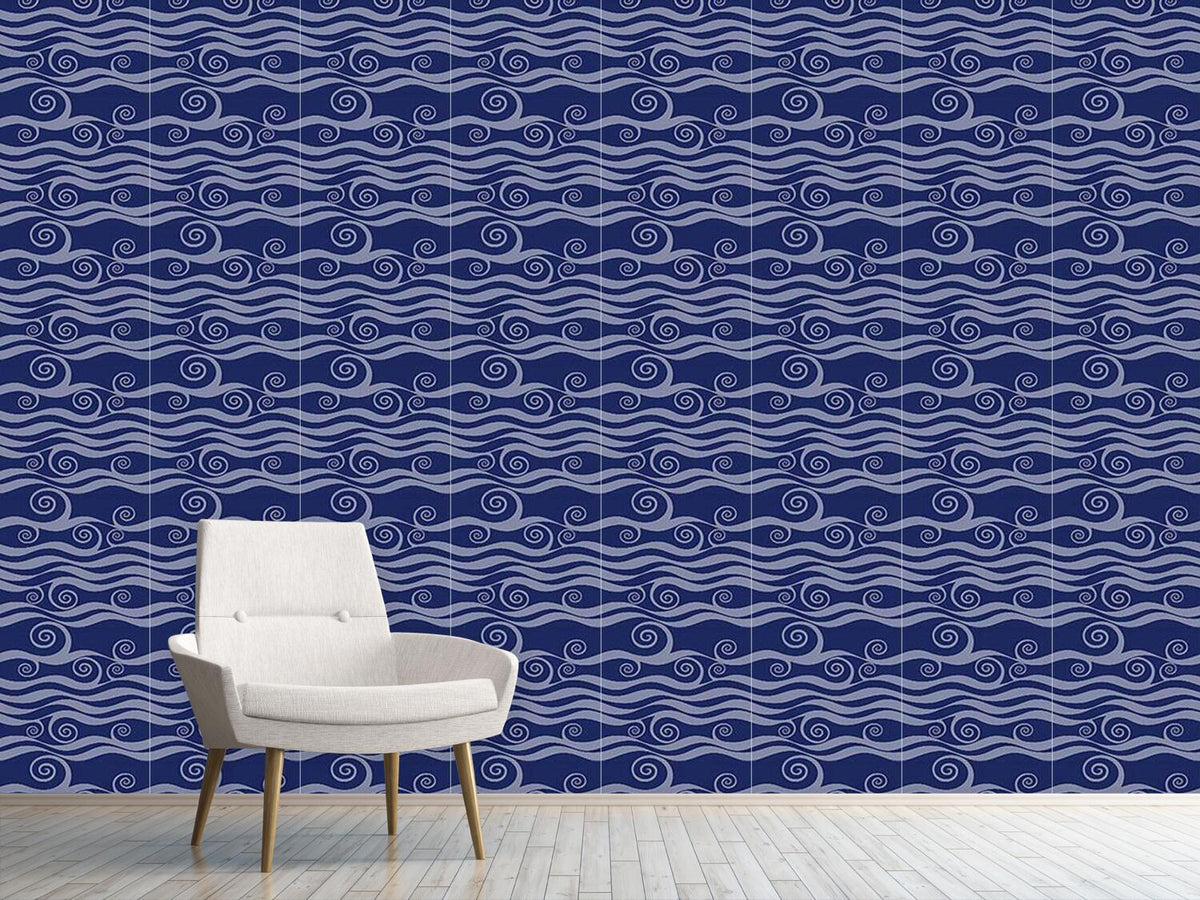 patterned-wallpaper-waves-and-twirls