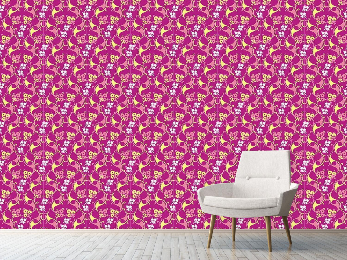 patterned-wallpaper-when-the-buds-bloom