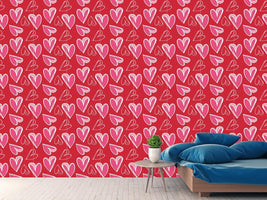 patterned-wallpaper-heart-for-heart