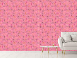 patterned-wallpaper-heart-lantern-pink