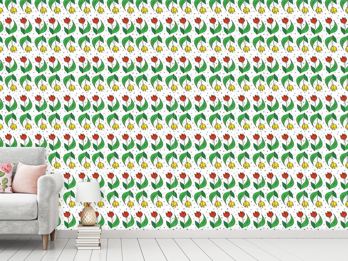 patterned-wallpaper-happy-tulips