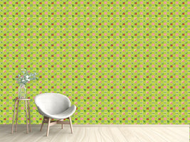 patterned-wallpaper-checked-bamboo-pattern