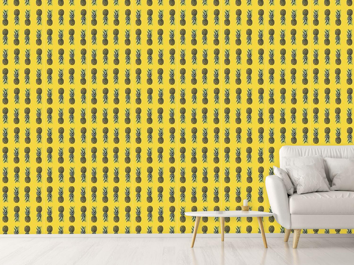 patterned-wallpaper-pineapples-from-brazil