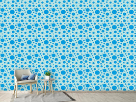 patterned-wallpaper-blue-bubbles