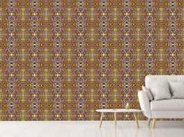 patterned-wallpaper-in-the-aztec-temple