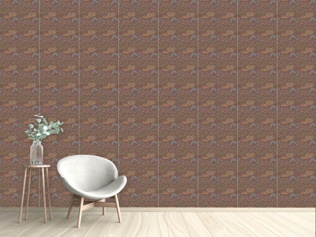 patterned-wallpaper-dino-friends