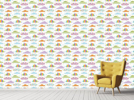 patterned-wallpaper-patchwork-clouds